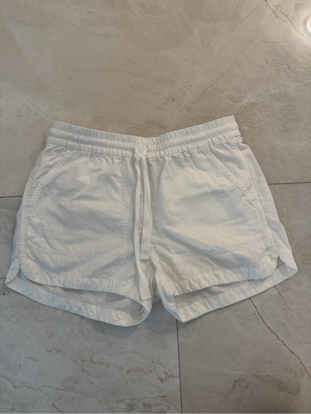 J. Crew xxs linen drawstring shorts.